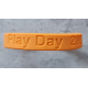 Opaska silikonowa tłoczona Play Day